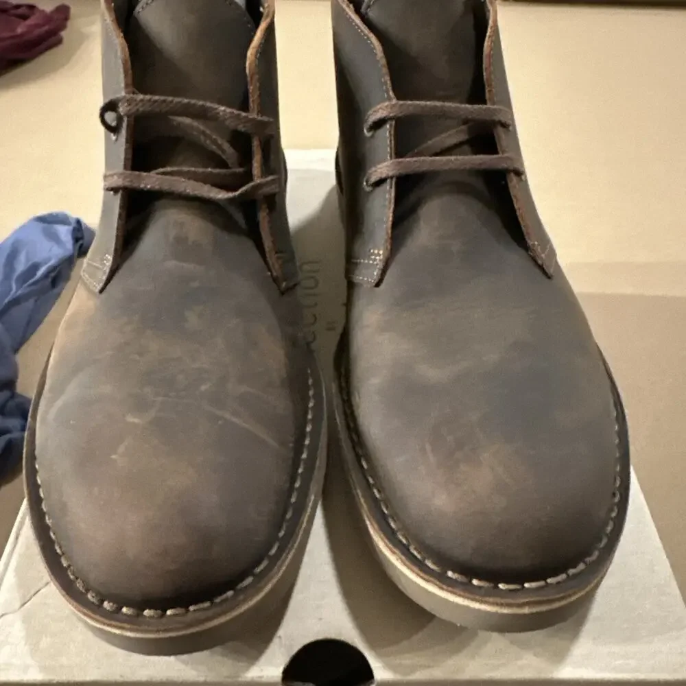 Clarks Men's Bushacre 2 Chukka Boot Beeswax 11.5 wide 82286